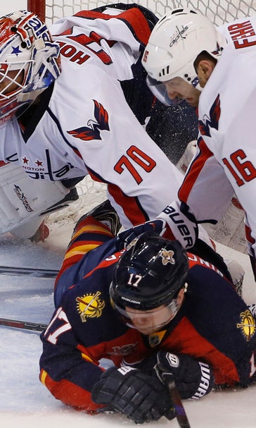 Panthers' comeback comes up short at home against Capitals